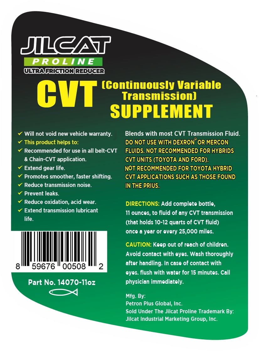 JilCat Proline CVT Transmission Supplement Additive