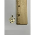 thumbnail image 5 of 14K Solid Real Gold Personalized Cursive U Initial Pendant, Available in Different Letters Charm with Diamond Cut Gifts for Her with 16 Inch Gold Chain, 5 of 6