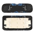 thumbnail image 3 of Pzuqiu Gothic Skull Blue Roses 2-Piece Golf Cart Seat Covers - Breathable Washable Universal Fit for Most 2-Seater Golf Carts, 3 of 10