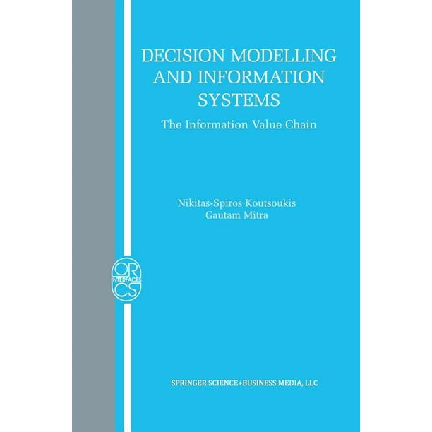 Operations Science Interfaces Decision Modelling and