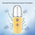thumbnail image 4 of Mini 30ml USB Humidificadores recargables Difusor Facial Plástico Rociador Rociador Mistola Hidratante Handheld Cuidado de la piel Herramienta Herramienta Amarillo Kearding HA028263-07B, 4 of 7