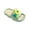 Green, variant on Kids Cloud Slides Sandals | Ultra Light Shower Shoes | Non-Slip Pool Beach Wear with 𝖢ontoured Footbed Design