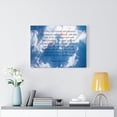 thumbnail image 3 of Scripture Walls 1 Thessalonians 4:16-17 Shout First Bible Verse Canvas Christian Wall Art Ready to Hang Unframed, 3 of 7