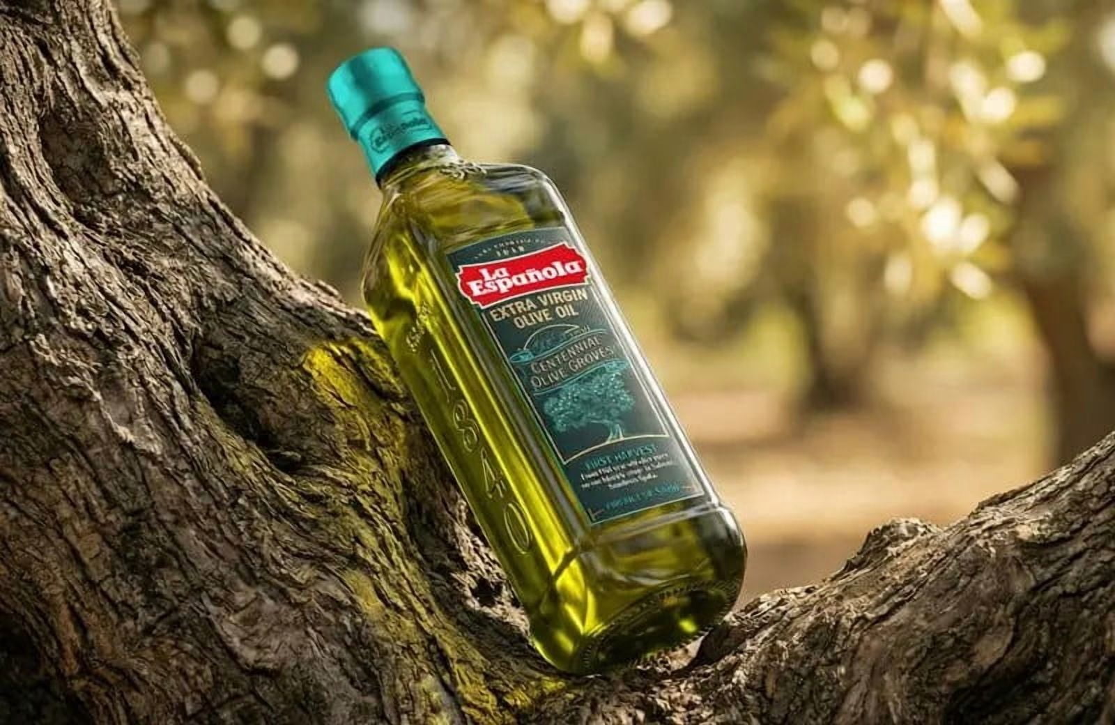 La Española Centennial Extra Virgin Olive Oil, First Harvest Picual, 1 L (33.8 Fl Oz)
