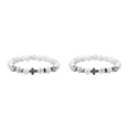thumbnail image 3 of Pulseras de obsidiana Jumpingount con cuentas de piedra Natural para hombre Tipo 10 2Conjunto, 3 of 6