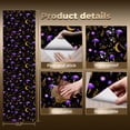 thumbnail image 3 of Magic Peel and Stick Wallpaper Magical Fantasy Purple Mushrooms Golden Ferns Wall Mural 23.6in x 9.8ft Self Adhesive Removable Wall Paper Renter Friendly Wallpaper for Kids Bedroom Living Room, 3 of 8