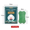 thumbnail image 4 of MYG Lumbar vertebra paste pain relief moxa moxibustion self-heating paste 12PC, 4 of 8