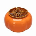 thumbnail image 2 of Cute Persimmon Shape Spice Storage Tank Condiment Dispenser Bowl, 2 of 9
