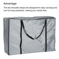 thumbnail image 3 of Unique Bargains Outdoor Storage Bag Waterproof Folding Chair Carry Bag Grey, 3 of 6