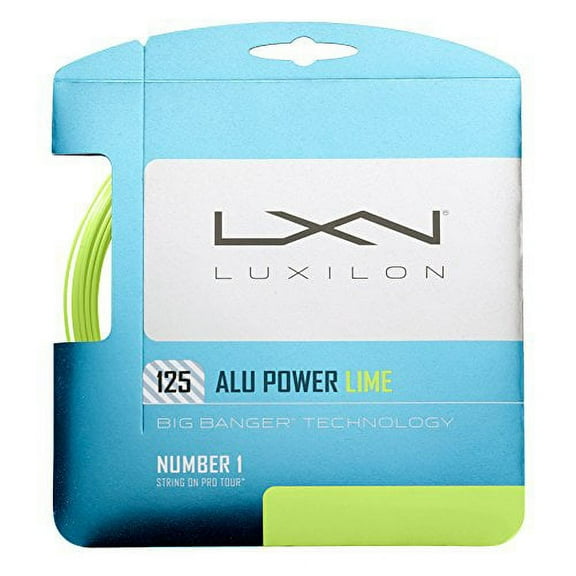Luxilon ALU Power 125/17 Limited Edition Tennis String ( Lime )
