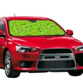 thumbnail image 2 of Bingfone Golf Sport Club Car Windshield Sun Shade Protector Keep Your Vehicle Cool Sun Shield Visor Cover Foldable for Car Truck SUV-Small, 2 of 8