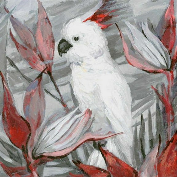 Marmont Hill Mh-Jultcn-54-C-18 18" X 18" "White Cockatoo Ii" Frameless Giclee Painting On