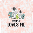 thumbnail image 4 of Inktastic Zebra My Pop Loves Me Boys or Girls Toddler T-Shirt, 4 of 5