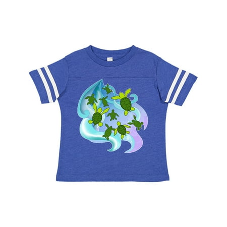 

Inktastic Sea Turtles Swimming Gift Toddler Boy or Toddler Girl T-Shirt