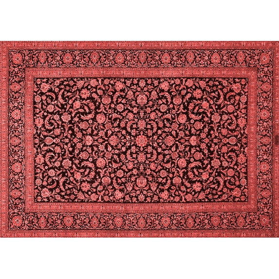 Ahgly Company Indoor Rectangle Persian Red Traditional Area Rugs, 3' x 5'