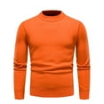 thumbnail image 3 of Vedolay Men's Fall Sweater 2023 Long Sleeve Lightweight Solid Color Knit Pullover Sweater RD3,3XL, 3 of 4