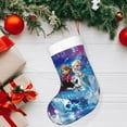 thumbnail image 4 of Frozen-Anna And Elsa Snowflakes Christmas Stocking,Santa Stocking,18 Inch Large Stocking,Christmas Decorations Decor Ornaments Holiday Home Indoors, 4 of 4
