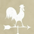 thumbnail image 2 of Green, Jacob 26x26 White Modern Wood Framed Museum Art Print Titled - Weathervane I, 2 of 4