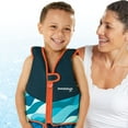 thumbnail image 3 of Chaleco de entrenamiento de natación SWIMSCHOOL de neopreno Premium de hasta 23 kg, 3 of 5