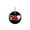 Peace, variant on 1 Pack - Black Belt In Baseball Fanatic's Ceramic Christmas Ornament - 2.85 Inch Round