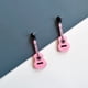 thumbnail image 2 of Guitar Earings for Men Women Acrylic Earings Pink Blue Black Gift for Music Lover, 2 of 4