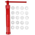 thumbnail image 1 of Shisuyan 1 Set of Clay Extruder Tool Clay Squeezer Stainless Steel Clay Extruder with Molds Set Polymer Clay Tools, 1 of 8
