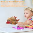 thumbnail image 3 of Realistic Dinosaur Hand Puppet Set - Soft Rubber Dinosaur Puppets for Educational Play and Interactive Storytelling, 3 of 5
