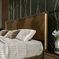 thumbnail image 2 of RORNS Panthera Solid Wood Platform Bedframe With Headboard - King - Walnut, 2 of 8