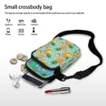 thumbnail image 7 of HELLHERO Pineapple Pattern Unique Birthday Gift Double-layer Shoulder Bags Vintage for Travel Daily Use, 7 of 7