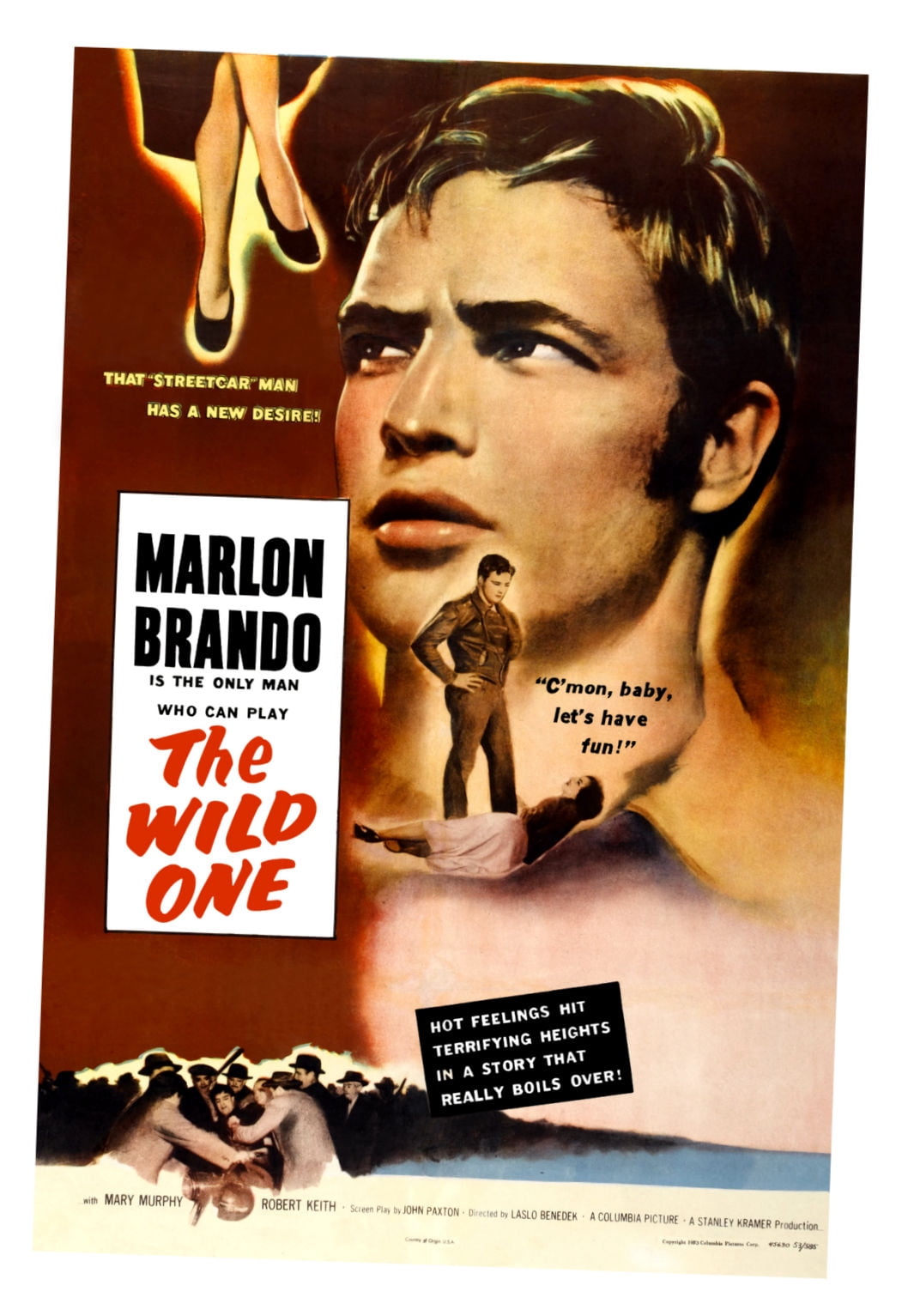 Let's All Go To The Lobby Vintage Metal Sign – Retro Movie Poster Tin Sign, 12x8 Inch, Wall Art For Home, Bar, Or Man Cave