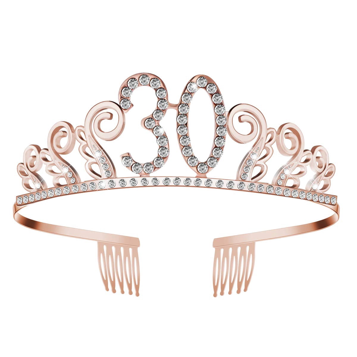 Set Couronne Strass + Écharpe 'Birthday Girl' - Diadème Et écharpe Anniversaire Pour Fille, Femme (16, 18, 21, 30, 40, 50 Ans) - 4