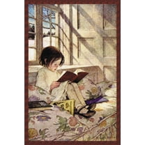 Art.com Books in Winter Art Print by Jessie Willcox-Smith, 16" x 24"