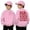 Pink, variant on Little Boys Valentines Day Girls Crewneck Sweatshirt Graphic Print Pullover Blend Long Sleeve Top Kids Youth Clothes