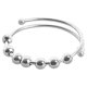 thumbnail image 2 of Guardurnaity Anillos de cuentas, joyería giratoria de bobina única, presión ajustable, anillo de apertura de acero inoxidable, mujeres, hombres, Ropa, zapatos y accesorios Miscelánea, 2 of 6
