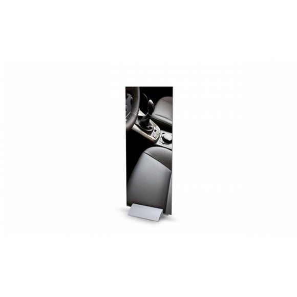 Testrite Produits Visuels CM36-B Supports de Courbette de 36 Po- Argent