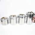 DEKAXID Stainless Steel Tobacco Humidor Jar Cigar With Humidifier ...