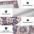 thumbnail image 5 of Orange Blue Boho Outdoor Rug 4x6 Ft, Non Slip Washable Area Rug, Ethnic Geometric Southwest Patio Rugs Carpet Runner, Large Floor Mat for Indoor/Outdoor Deck Porch Camping, 5 of 8