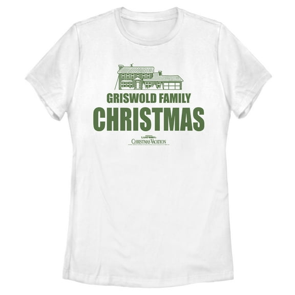 Women's National Lampoon's Christmas Vacation Griswold Family Decorations  Graphic Tee White 2X Large