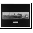 thumbnail image 2 of Historic Framed Print, Pass Street boat docks, passenger boats and docks, Buffalo, New York, 17-7/8" x 21-7/8", 2 of 9