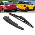 Rear Wiper Arm, ABS Rubber Windshield Wiper Blade Reliability with Blade for Replacement for Checkmate Hatchback 2-Door for Automobile