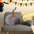 thumbnail image 4 of Handmade Velvet Decorative Pumpkin Ornament Elegant Autumn Home Desktop, 4 of 4