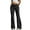 03# Black, variant on HKYNLAG Flare Petite Elastic Waist Pants for Women Drawstring High Waisted Wide Leg Cute Jogger Pants Fleece Bell Bottom Loose Y2k Sweat Pants with Pockets Black XL