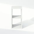 thumbnail image 4 of Furinno Cubic Open Back Multipurpose Clothing & Closet Storage Organizer Shelf, 2-Cube, White, 4 of 6