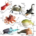 thumbnail image 4 of Simulación de -Estatuas Playset Modelo animal de plástico, Colección Artículos para s Enseñanza Prop juguete para 7 piezas Yotijar estatuilla de animales, 4 of 4