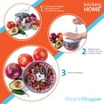 thumbnail image 6 of Kitchen + Home Miracle Chopper - 5 in 1 Manual Food Processor, Salsa Maker, Blender, Slicer, Shredder and Julienne, 6 of 8