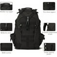 thumbnail image 5 of QT&QY 35L Military Tactical Backpack Large Army Rucksack Molle Bug Out Bag Assault Pack Outdoor Camping Hunting Laptop Daypack, 5 of 8