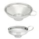thumbnail image 2 of Embudo de acero inoxidable de boca ancha para conservas, 2 unidades, para el hogar, accesorios de cocina, 2 of 11