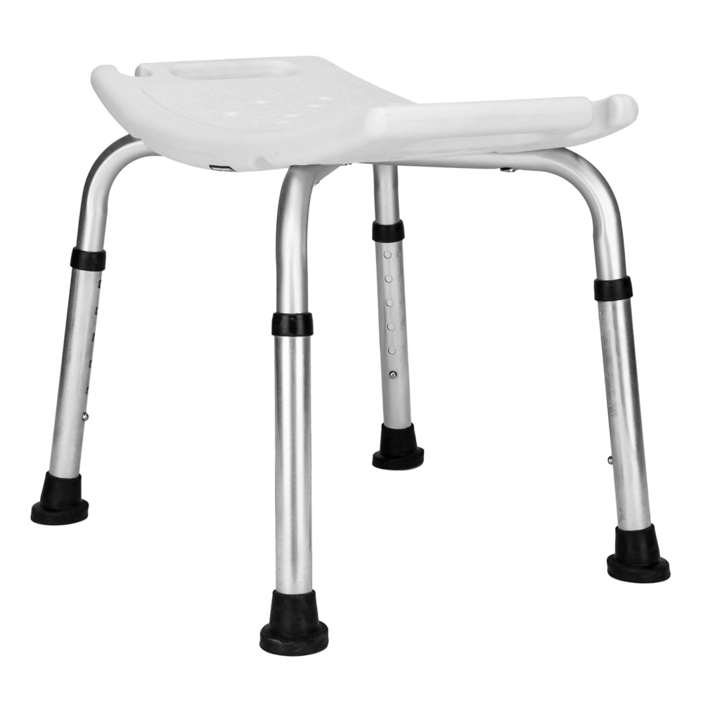 Kshioe Adjustable Medical Shower Chair, Bath Tub Seat Bench Stool