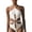 White, variant on Vedolay Swimsuit Cover Up Women's Scalloped One Piece Bathing Suits Trendy V Neck Monokini Swimsuits with Floral,White S