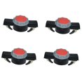 thumbnail image 3 of 4 Abrazaderas para Portaequipajes de Techo de Coche, Herrajes de Montaje Negros para Cajas de Techo de Autocaravana, Clips de Hebilla para Bolsas de E, 3 of 8